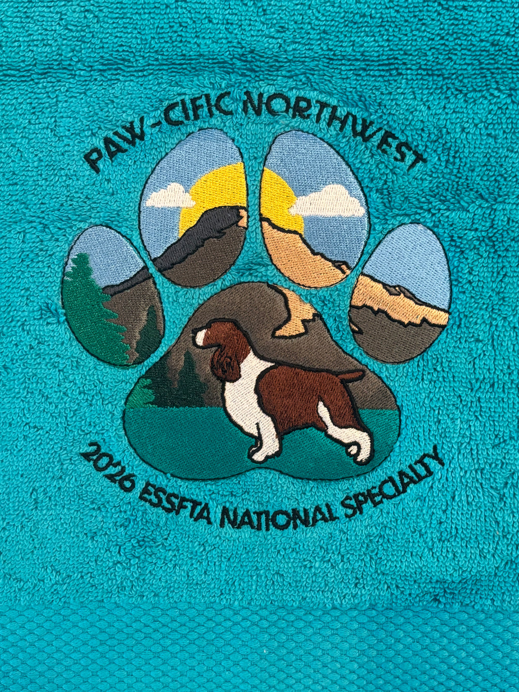Embroidered Towel