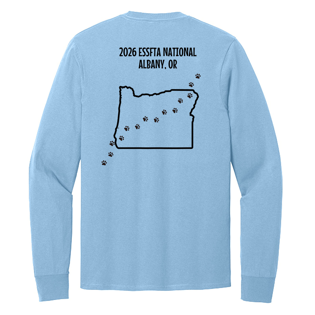 Light Blue - PC54LS - BACK
