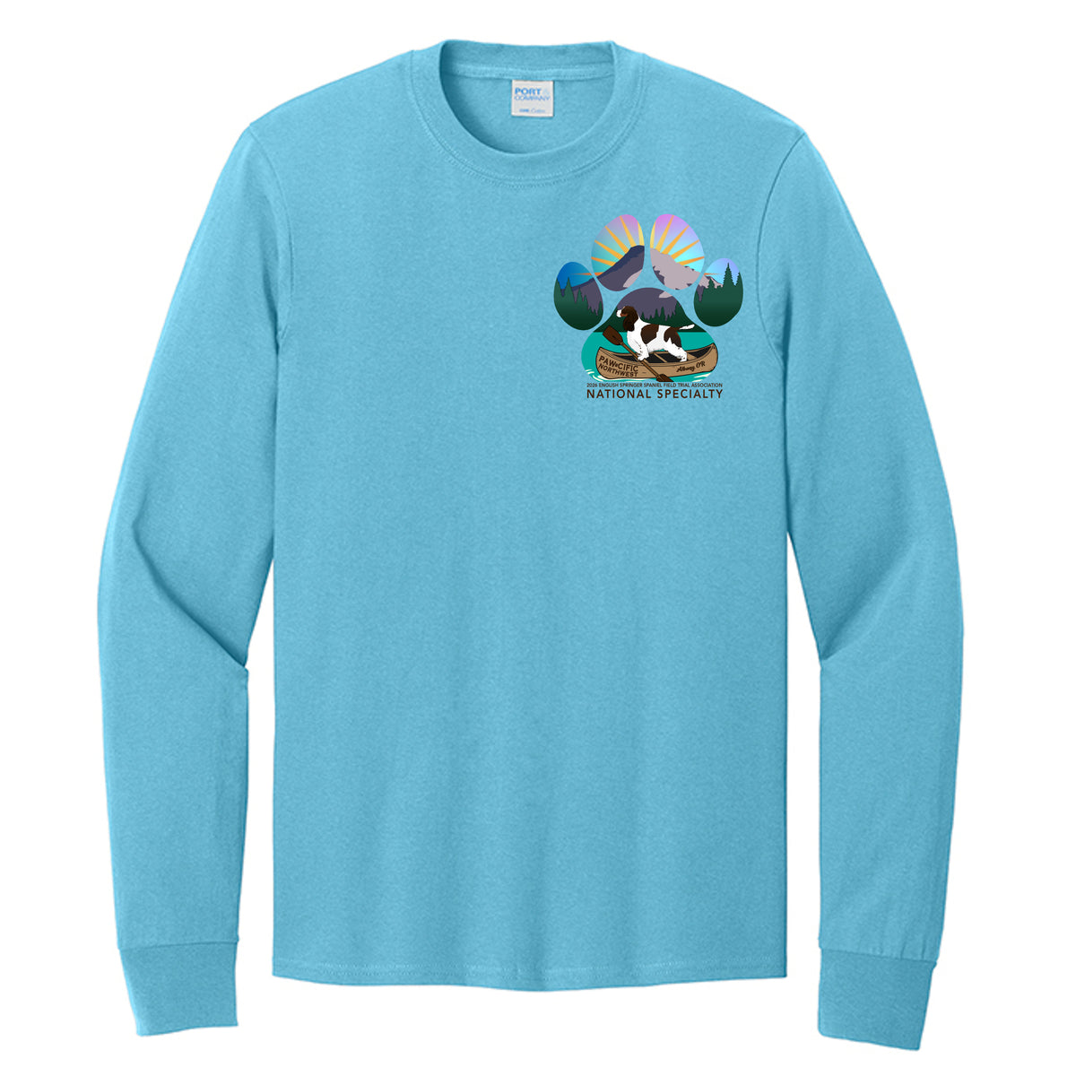 Aquatic Blue - PC54LS - FRONT