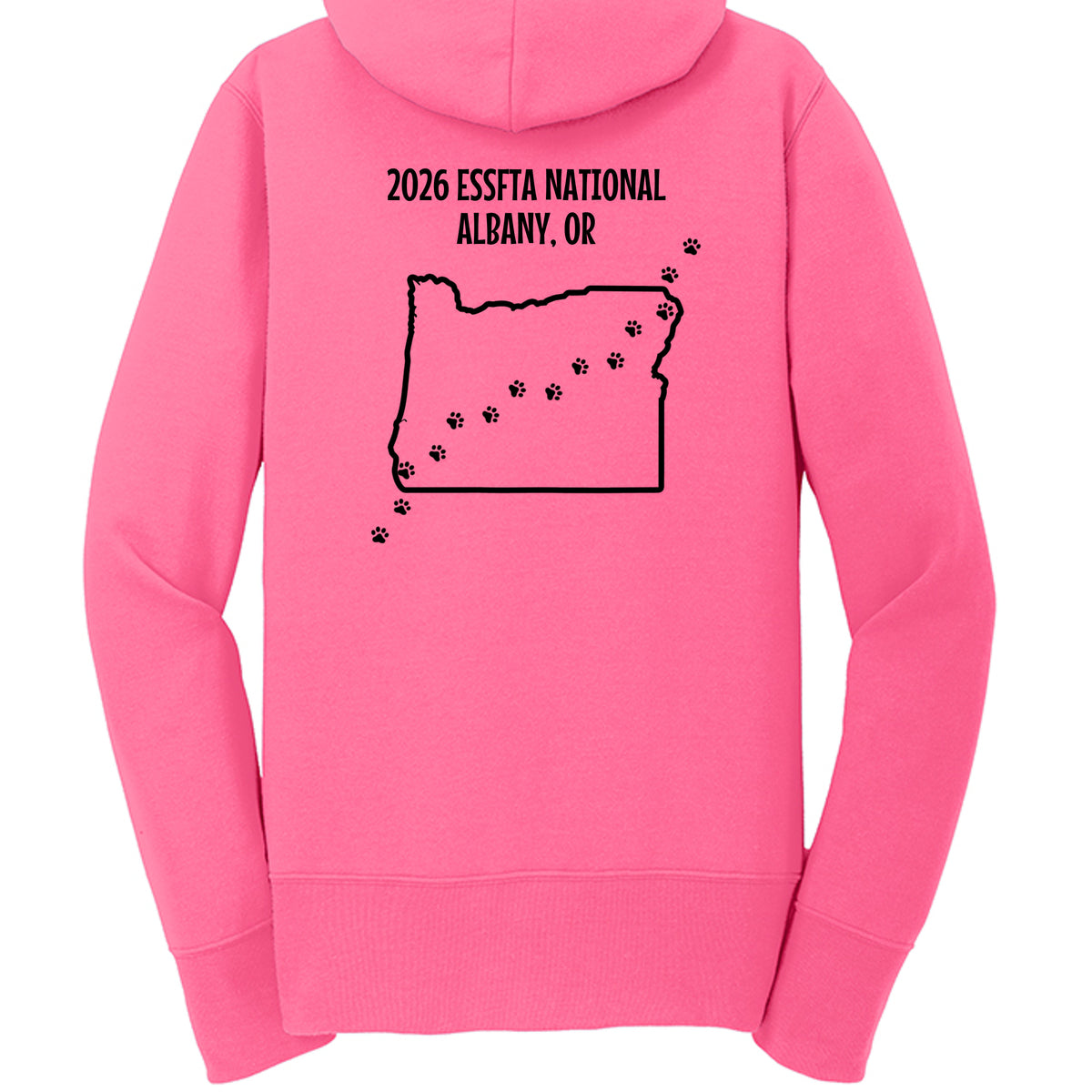 Neon Pink - LPC78ZH - BACK
