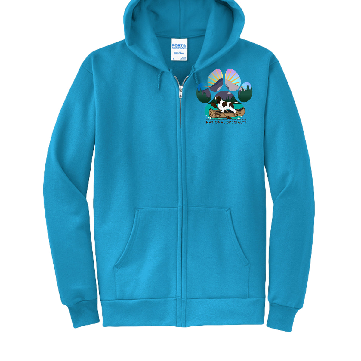 Neon Blue - PC78ZH - FRONT