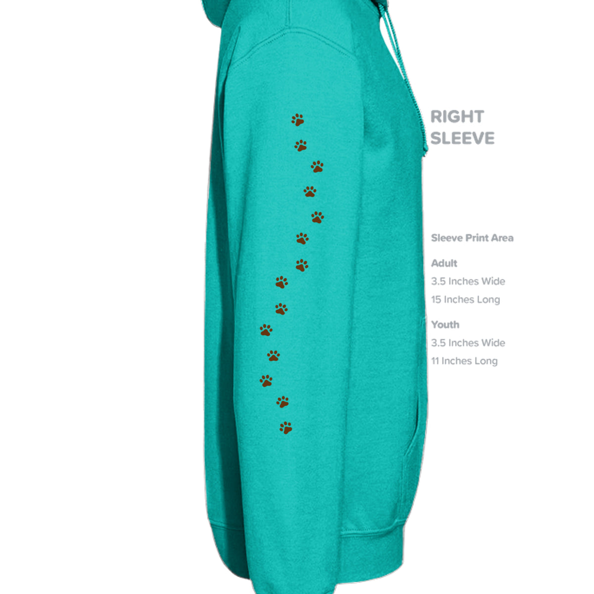 Athletic Teal - P170 - SLEEVE_RIGHT