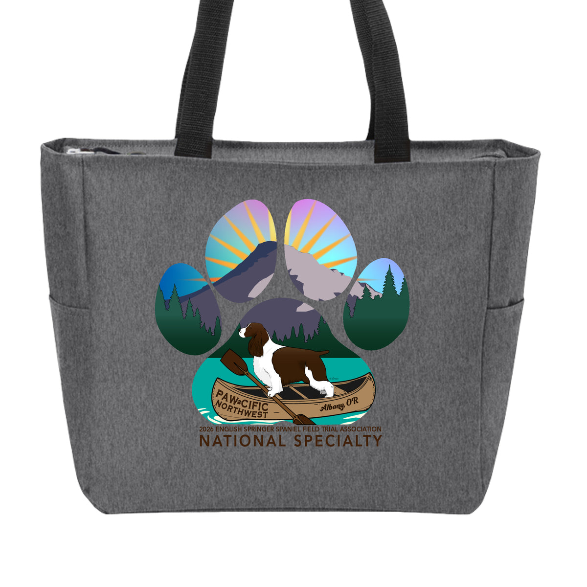 Heather Grey - BG410 - FRONT
