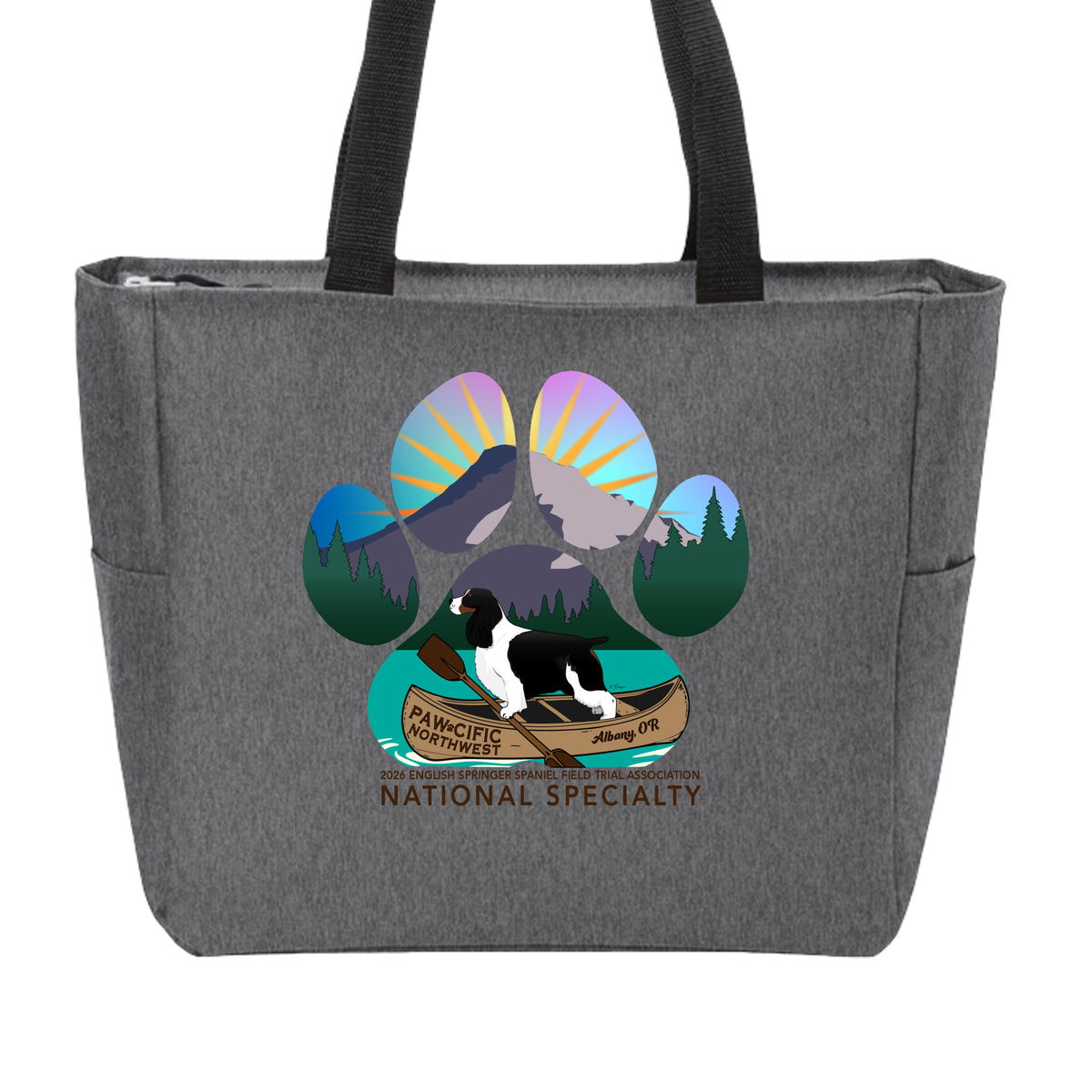 Heather Grey - BG410 - FRONT