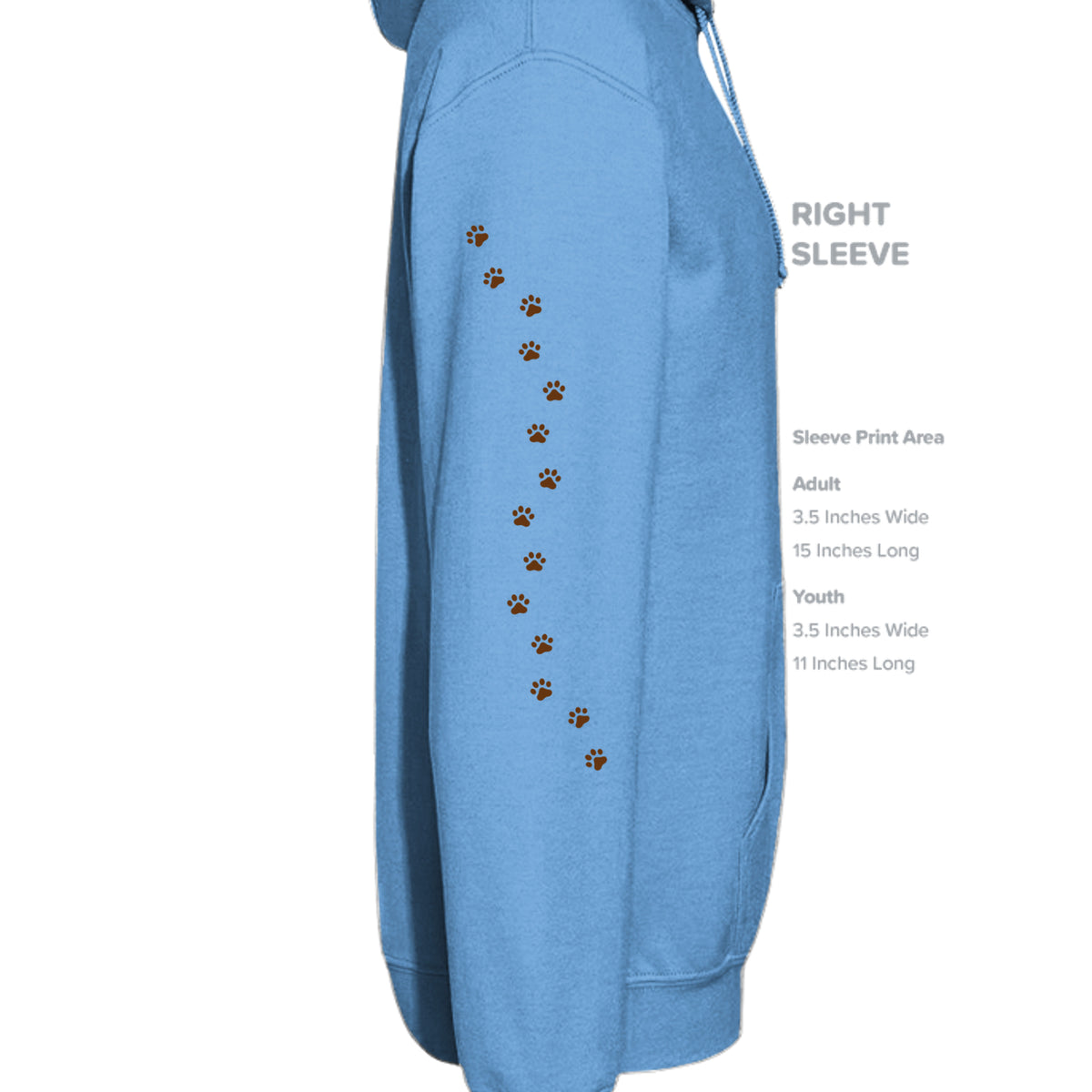 CAROLINA BLUE - P170 - SLEEVE_RIGHT