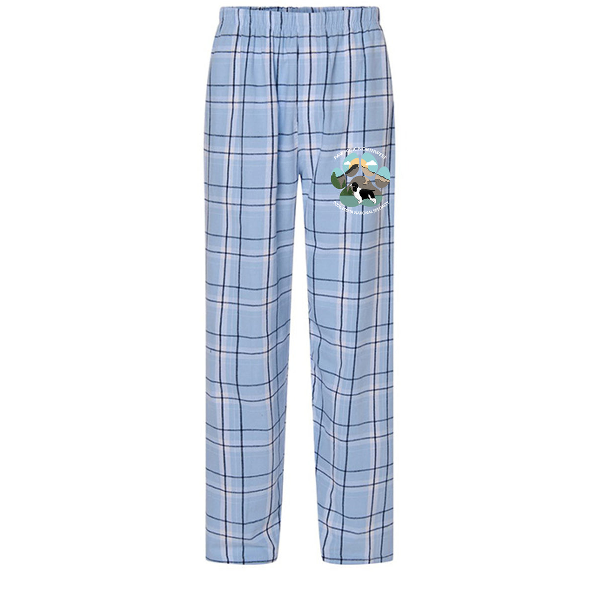 Sky Blue Carnegie Plaid - BM6624 - FRONT