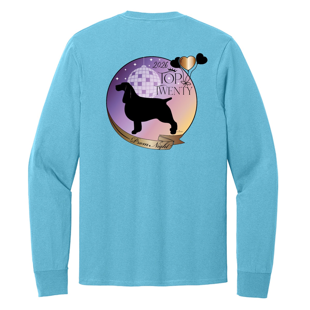 Aquatic Blue - PC54LS - BACK