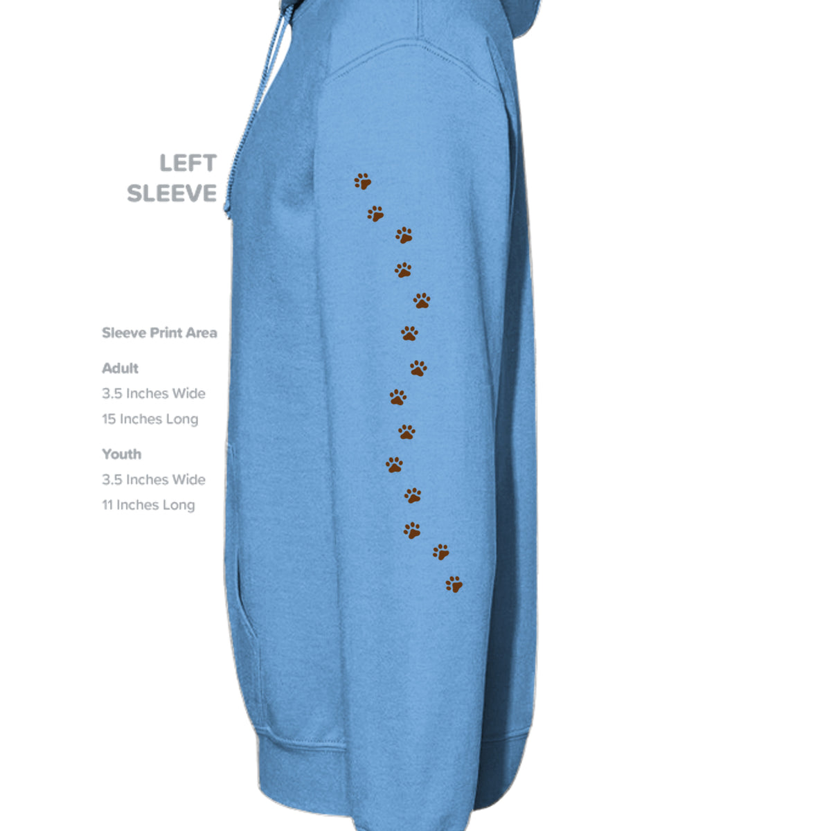 CAROLINA BLUE - P170 - SLEEVE_LEFT