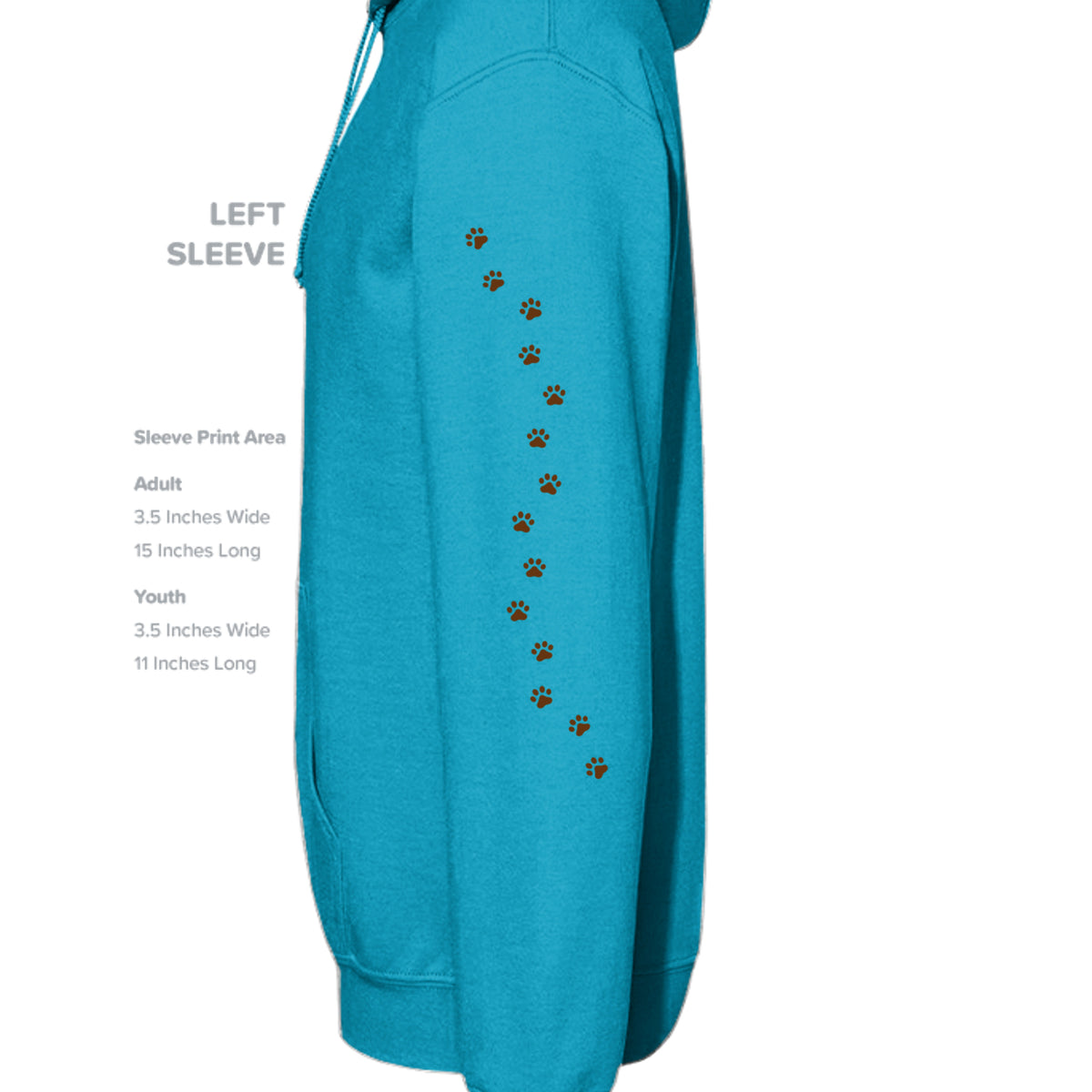 Teal - P170 - SLEEVE_LEFT