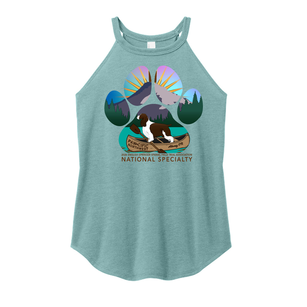 Heathered Eucalyptus Blue - DT137L - FRONT